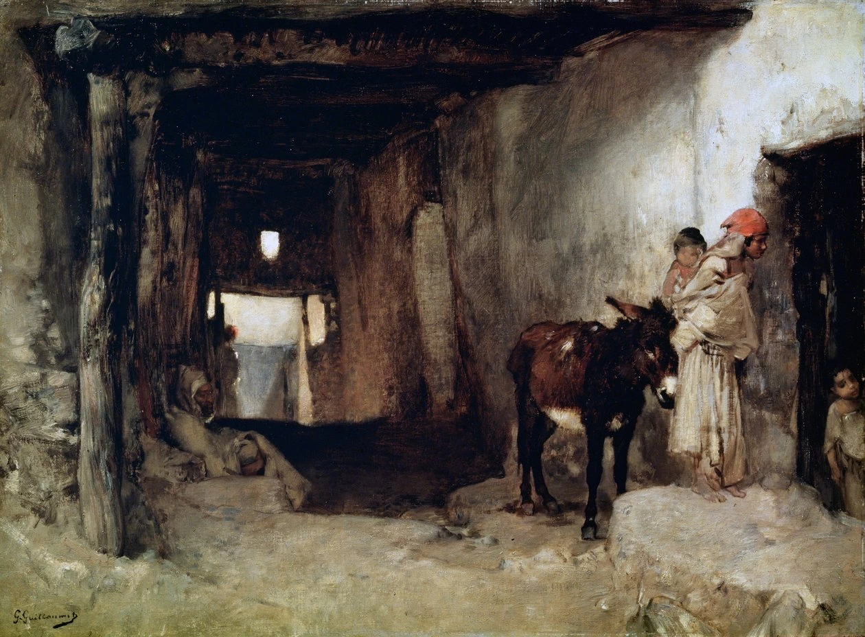 Una casa nel Sahara, 1880